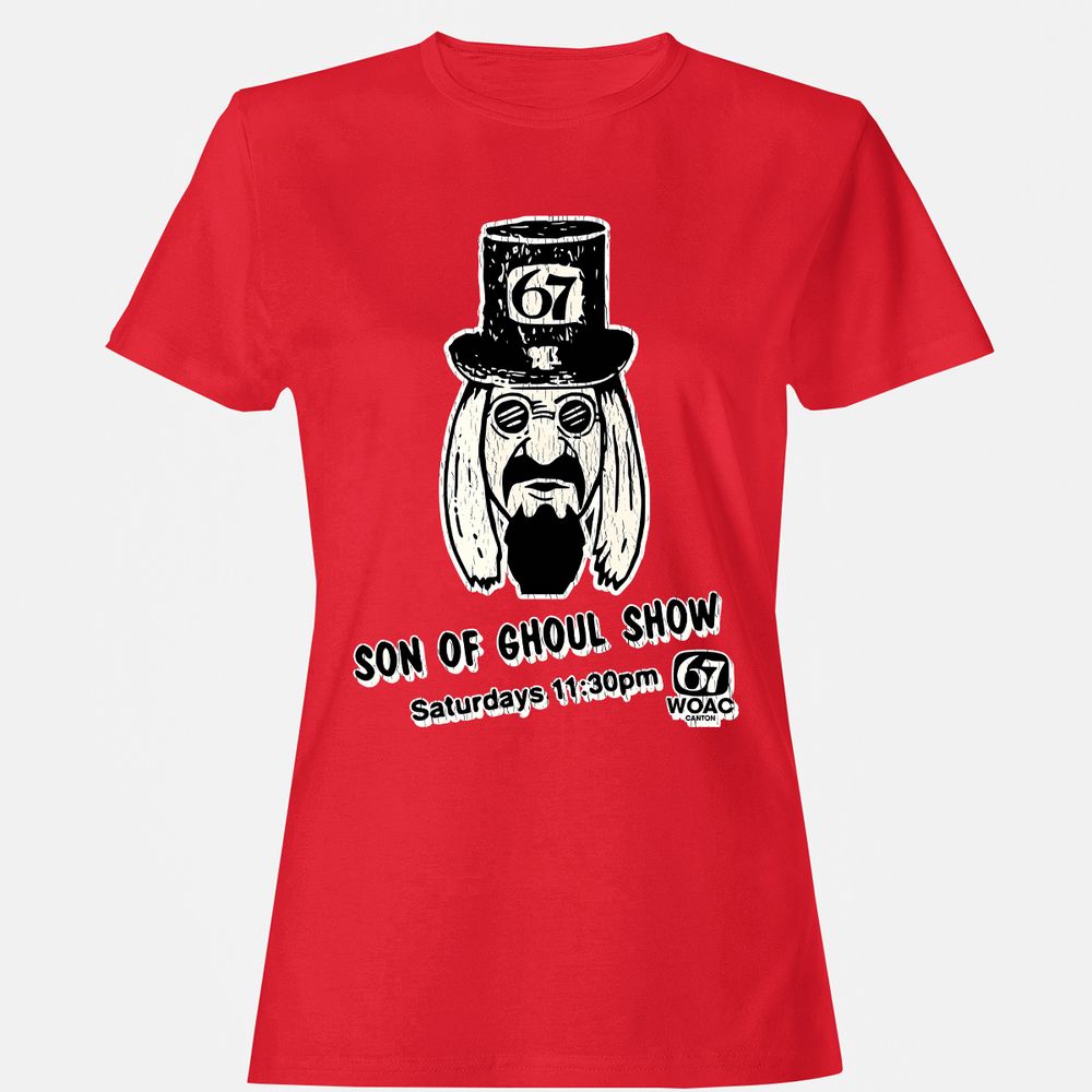 Women's T-Shirt - JBS7DTPS - Red - 13