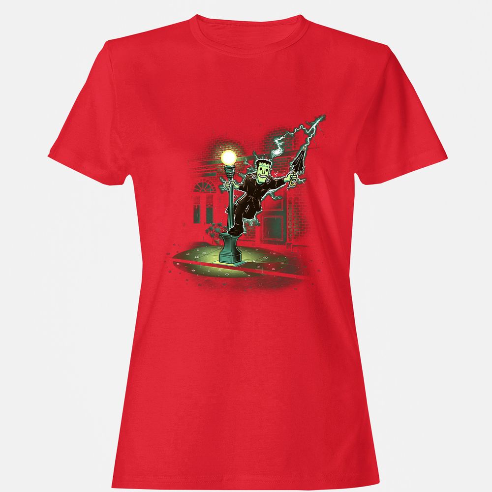 Women's T-Shirt - 29N4DFEF - Red - 13