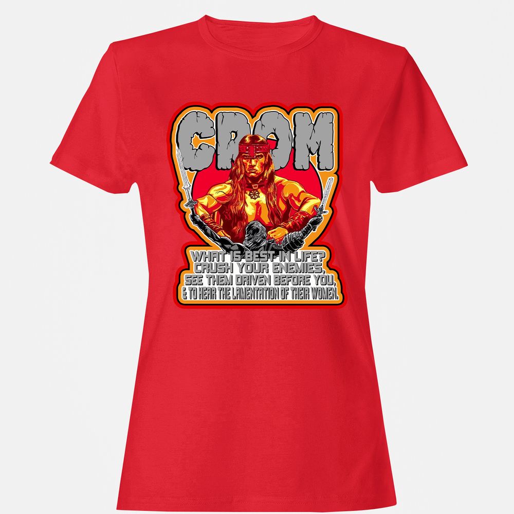 Women's T-Shirt - GHUJ33JE - Red - 13