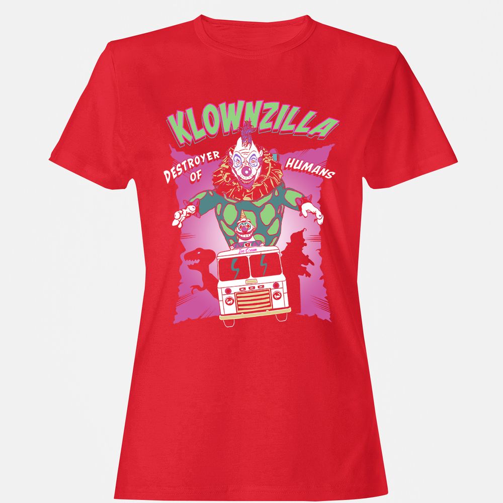 Women's T-Shirt - CGZUTQU2 - Red - 13