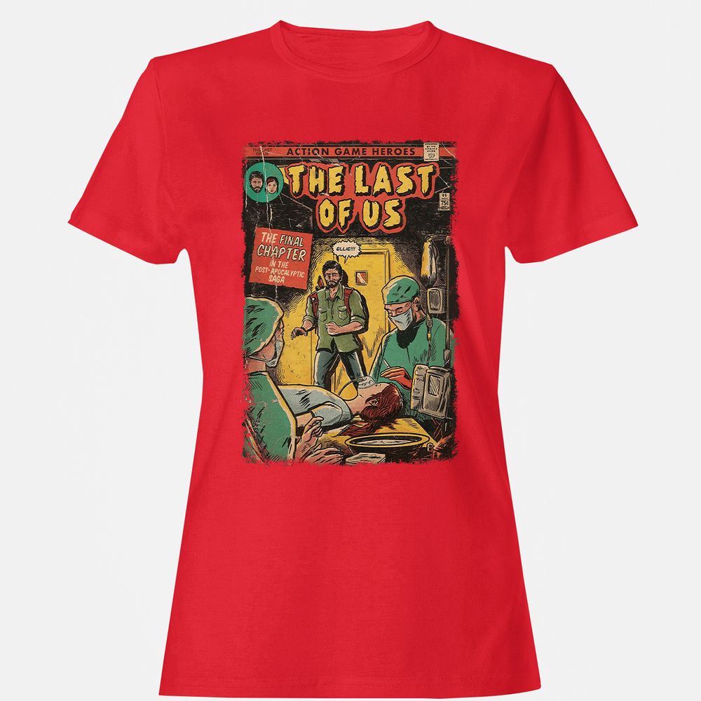 Women's T-Shirt - FTZN6LG3 - Red - 13