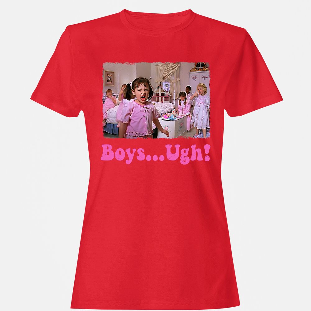Women's T-Shirt - RTBVMXU5 - Red - 13