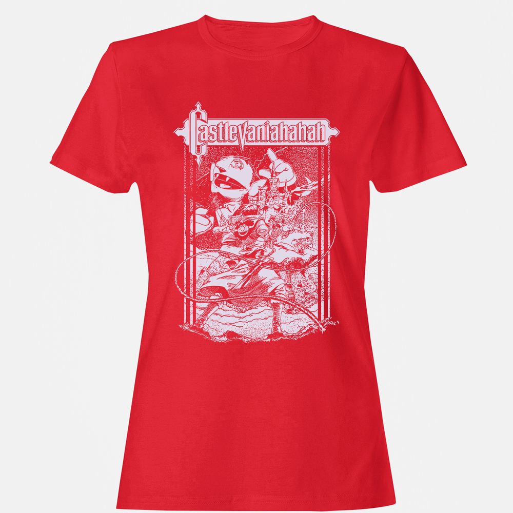 Women's T-Shirt - EHH1G7KX - Red - 13