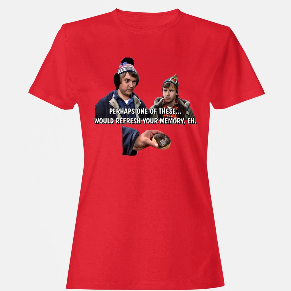 Women's T-Shirt - LUGV7FGD - Red - 13