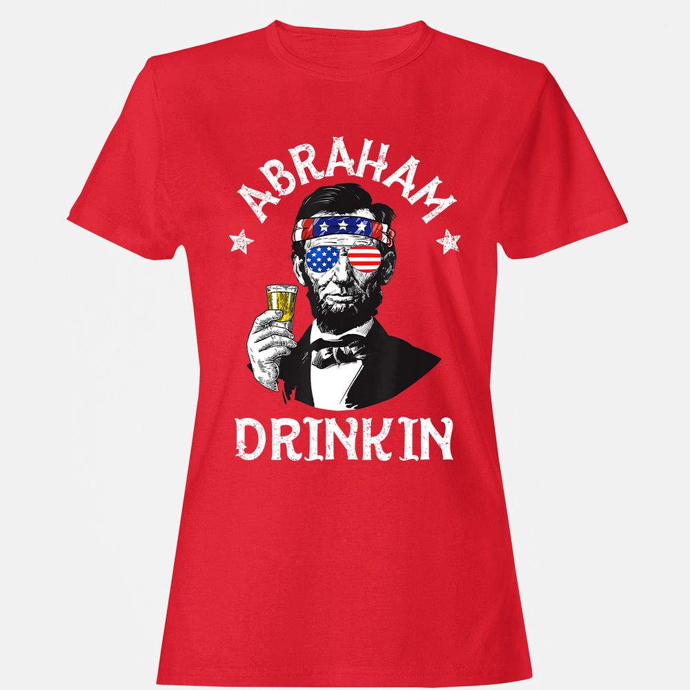 Women's T-Shirt - TMZ4W7QU - Red - 13