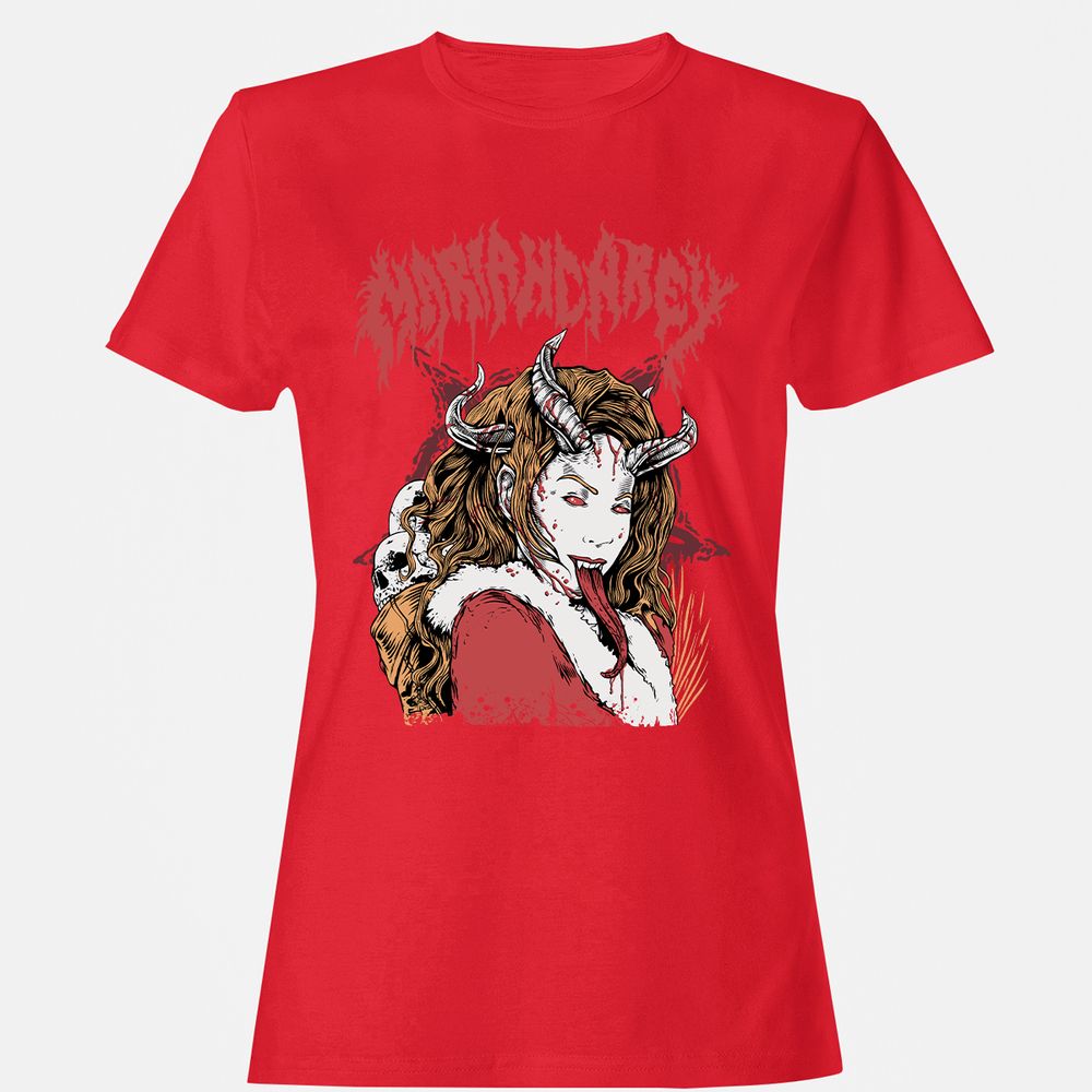 Women's T-Shirt - 8NFTF2NS - Red - 13