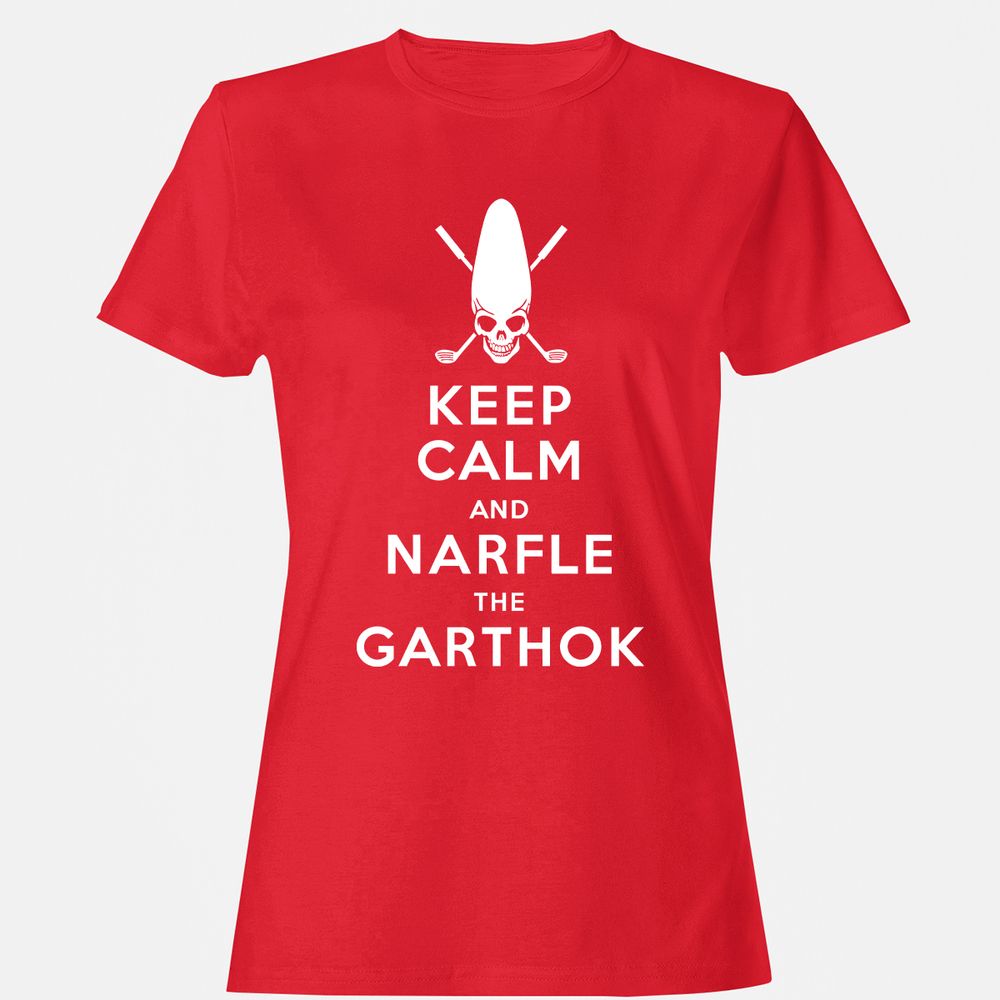Women's T-Shirt - 4ZVSAN4W - Red - 13