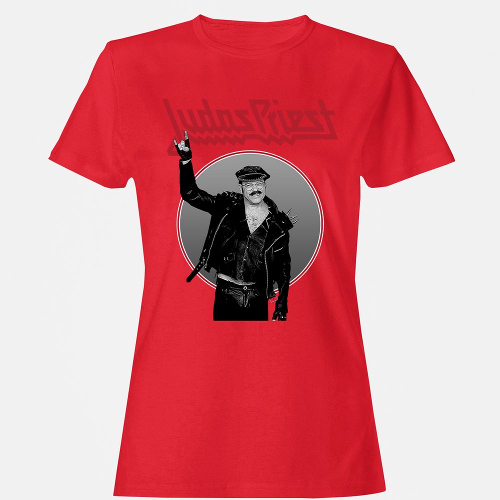 Women's T-Shirt - V5BFFYH1 - Red - 13