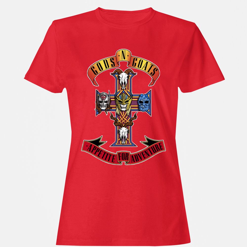 Women's T-Shirt - K9LQG8TS - Red - 13