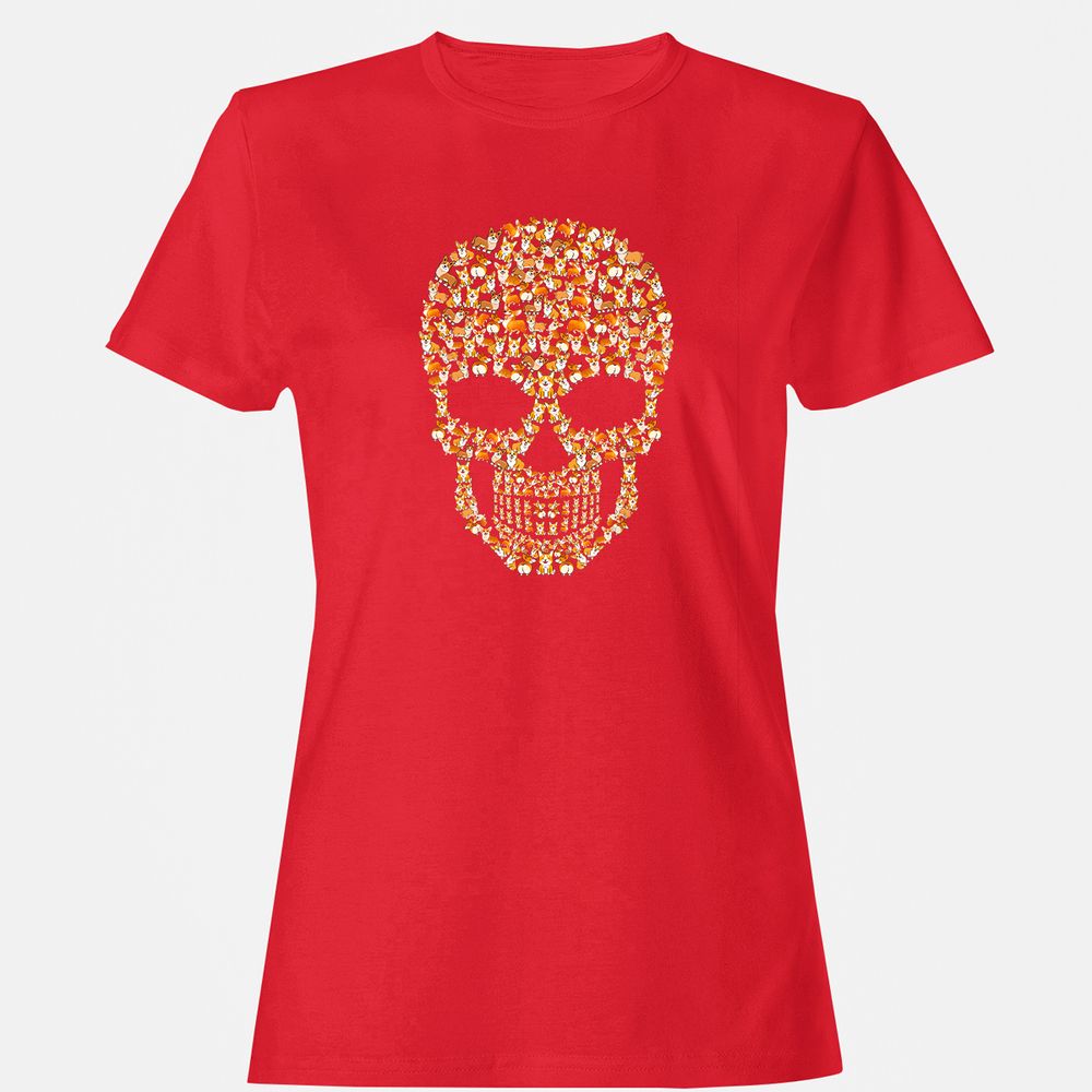 Women's T-Shirt - T7EZFMGA - Red - 13
