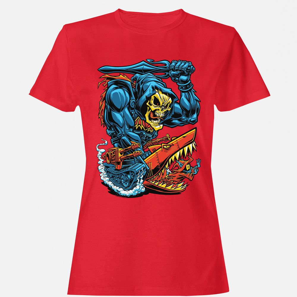 Women's T-Shirt - EN1P7WKU - Red - 13