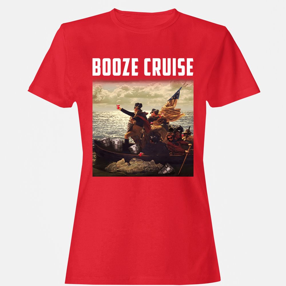 Women's T-Shirt - PJ6DS3F1 - Red - 13