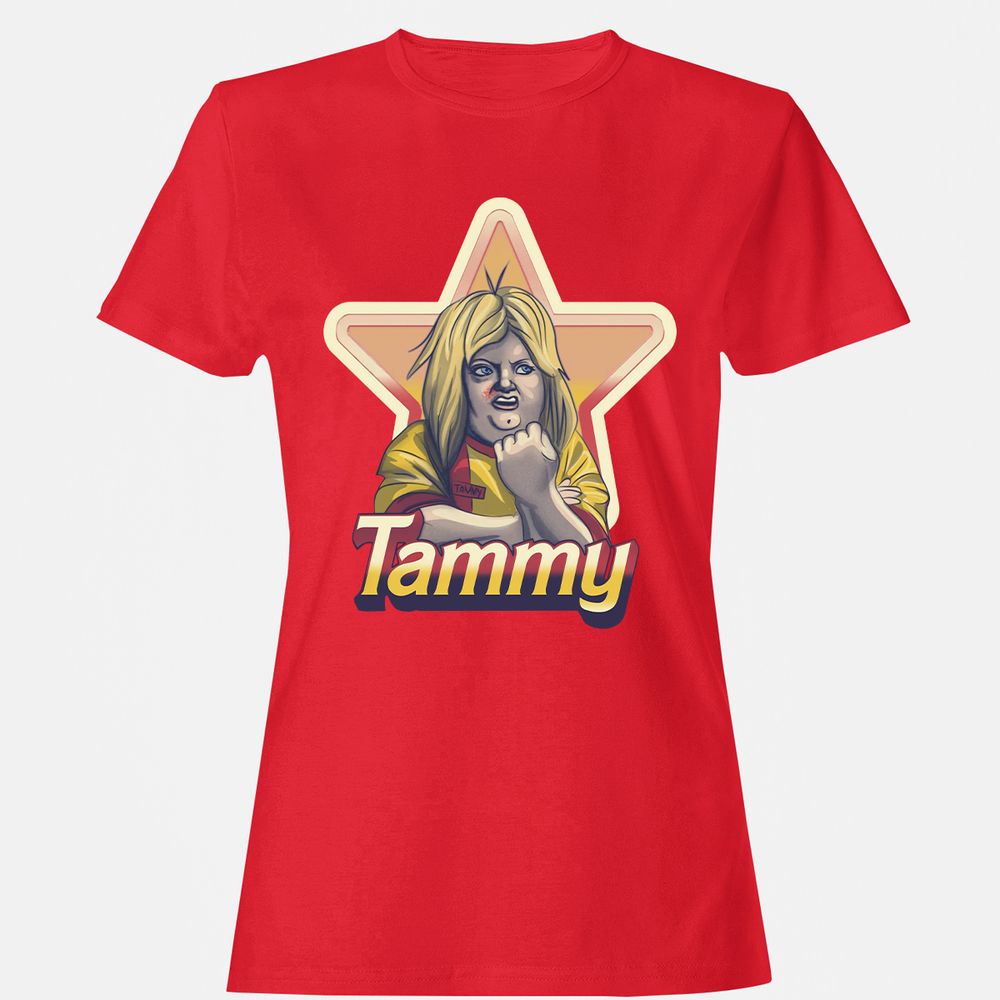 Women's T-Shirt - SC7Z3VBG - Red - 13
