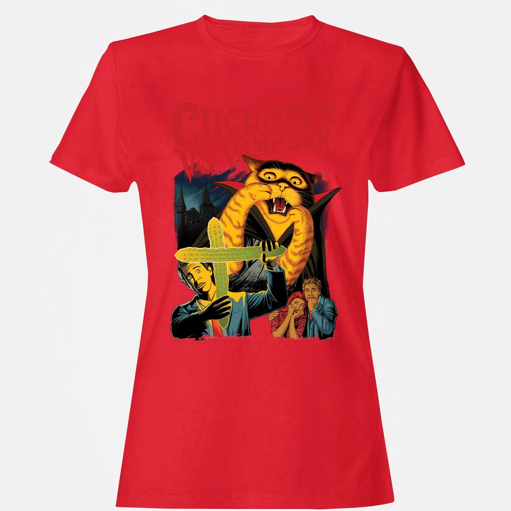 Women's T-Shirt - K31RZE77 - Red - 13