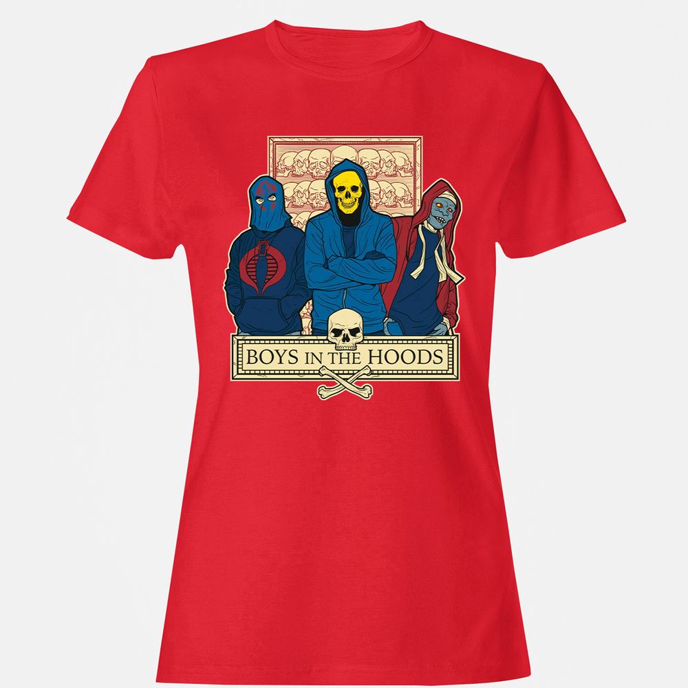 Women's T-Shirt - NHBQXFAX - Red - 13