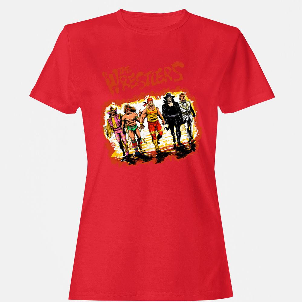 Women's T-Shirt - W8NRTR3V - Red - 13