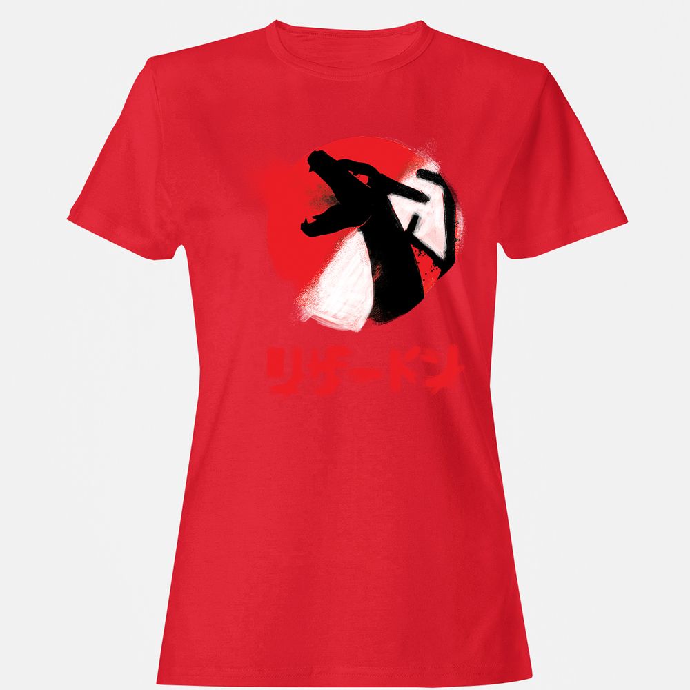Women's T-Shirt - B5UZ6PCW - Red - 13