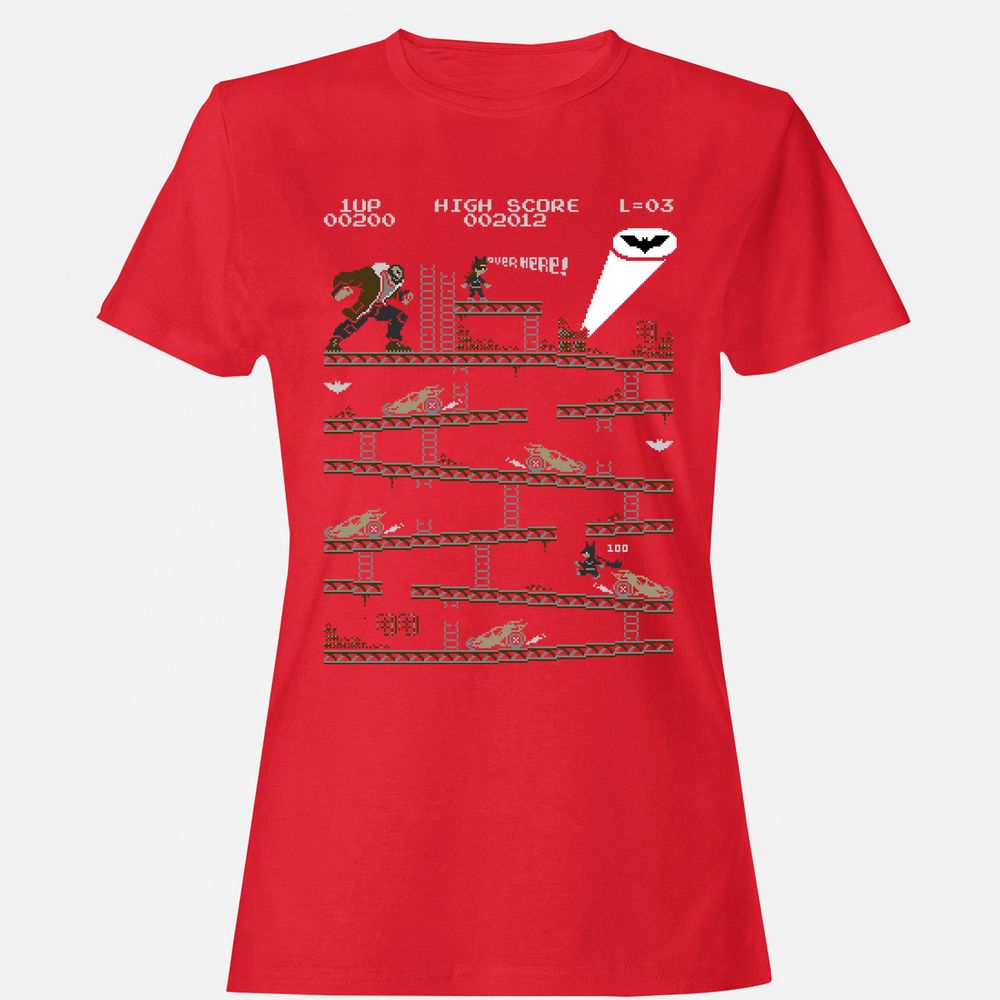 Women's T-Shirt - GRL8DUXU - Red - 13