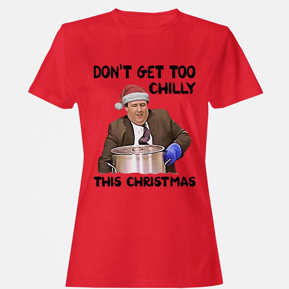 Women's T-Shirt - BFN5UDZ5 - Red - 13