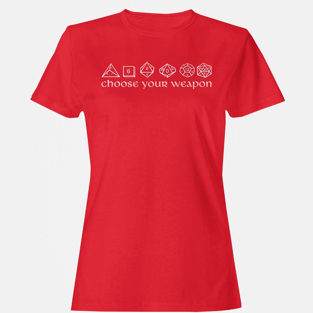 Women's T-Shirt - THBSSF71 - Red - 13