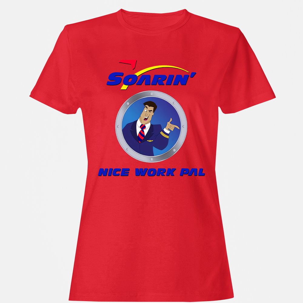Women's T-Shirt - DA6EWL5X - Red - 13