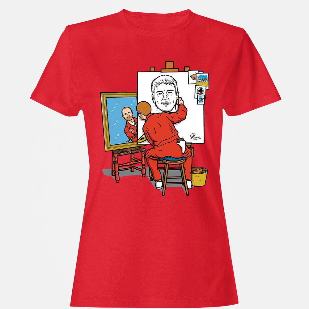 Women's T-Shirt - FVPWMN71 - Red - 13