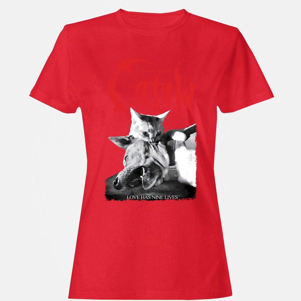 Women's T-Shirt - UMG4XPDB - Red - 13