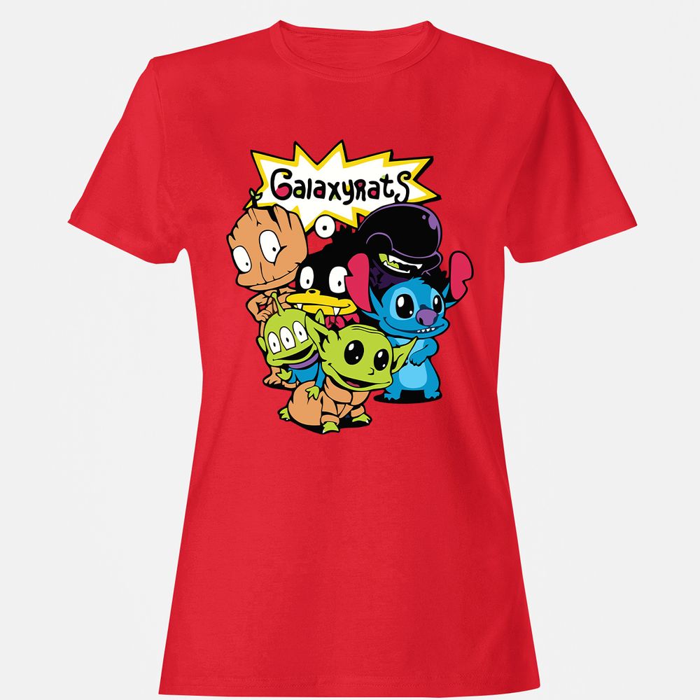 Women's T-Shirt - VG7PLC9Y - Red - 13