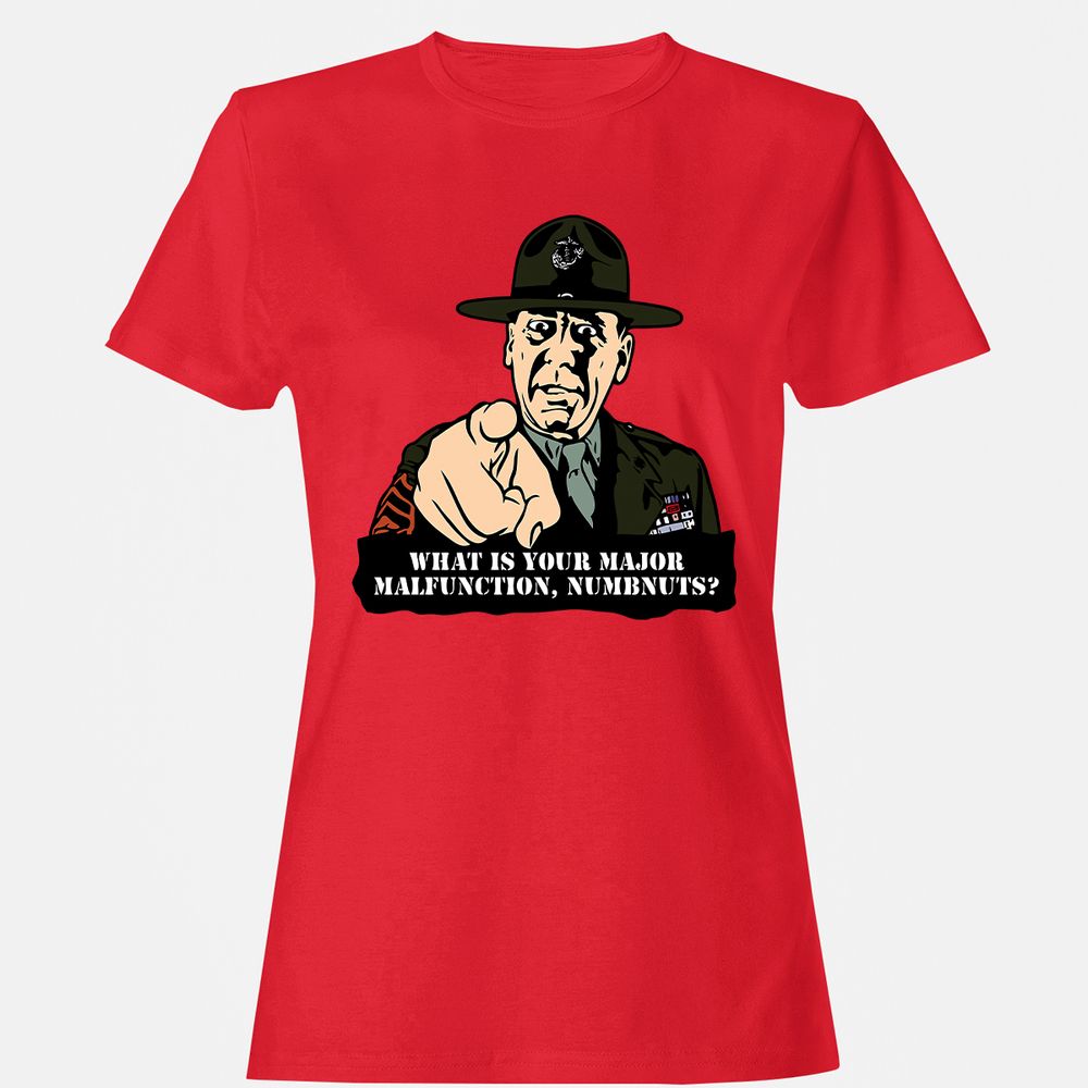 Women's T-Shirt - 33KDFECA - Red - 13