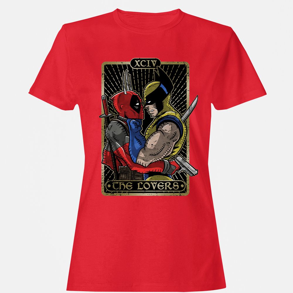 Women's T-Shirt - FH7UHFYW - Red - 13