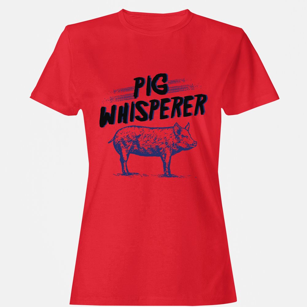 Women's T-Shirt - SUFWKQAT - Red - 13