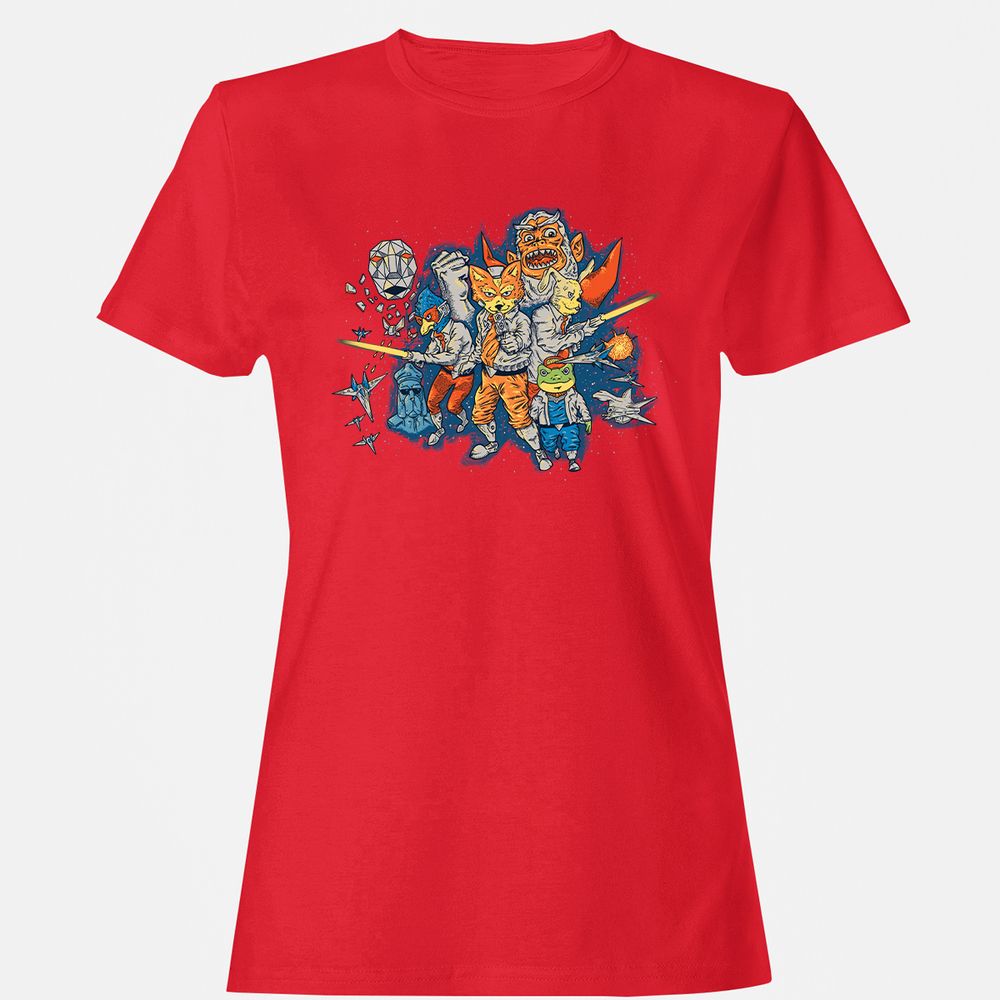 Women's T-Shirt - A7H3NL25 - Red - 13