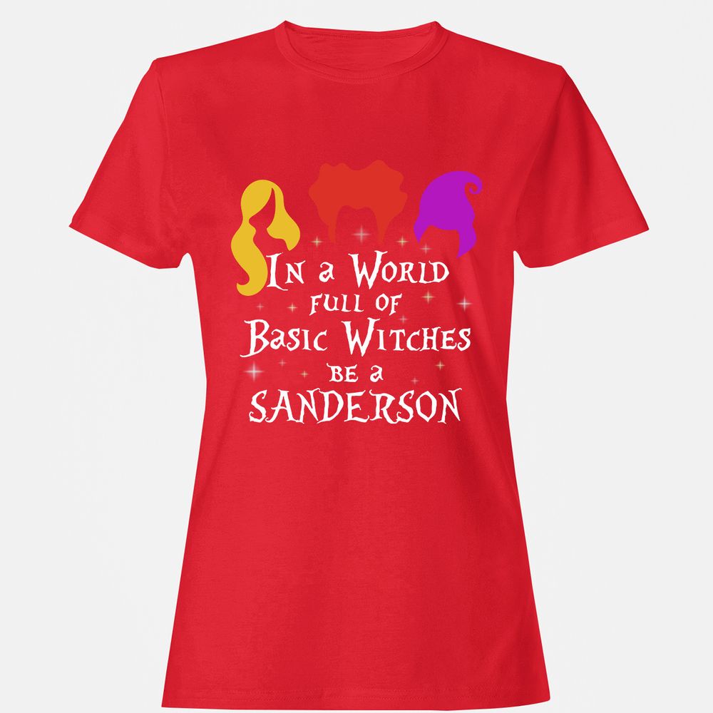Women's T-Shirt - JMKT6GB8 - Red - 13