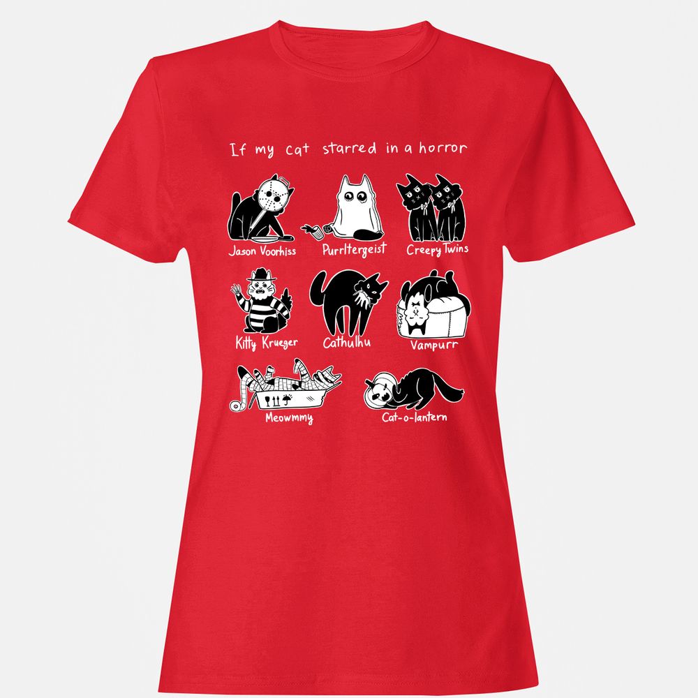 Women's T-Shirt - 3TA9W4ZT - Red - 13