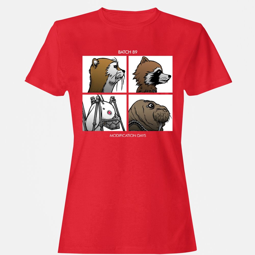 Women's T-Shirt - JBZBCF4S - Red - 13