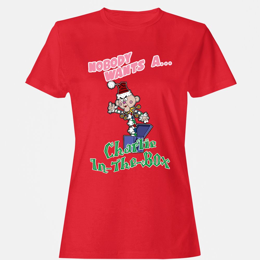 Women's T-Shirt - E3RUZCMG - Red - 13