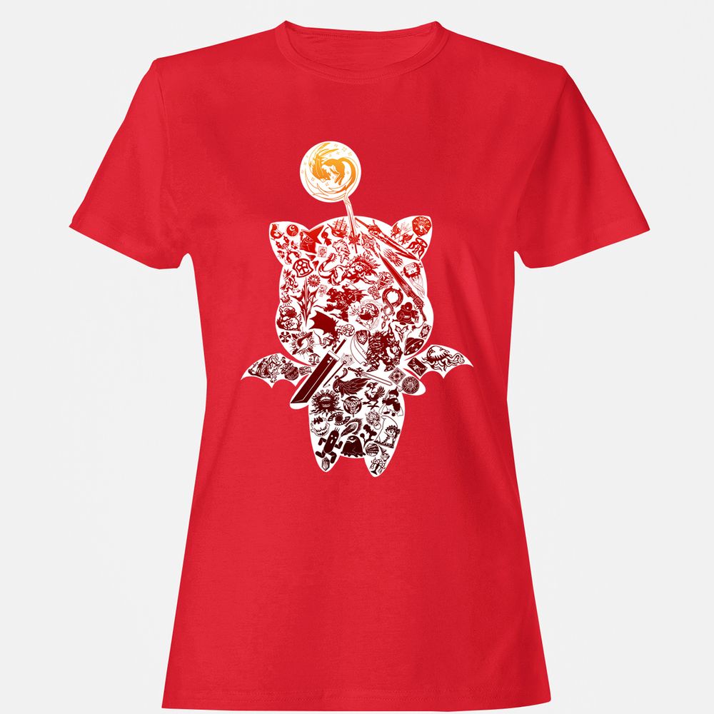 Women's T-Shirt - 1HLAMXCT - Red - 13
