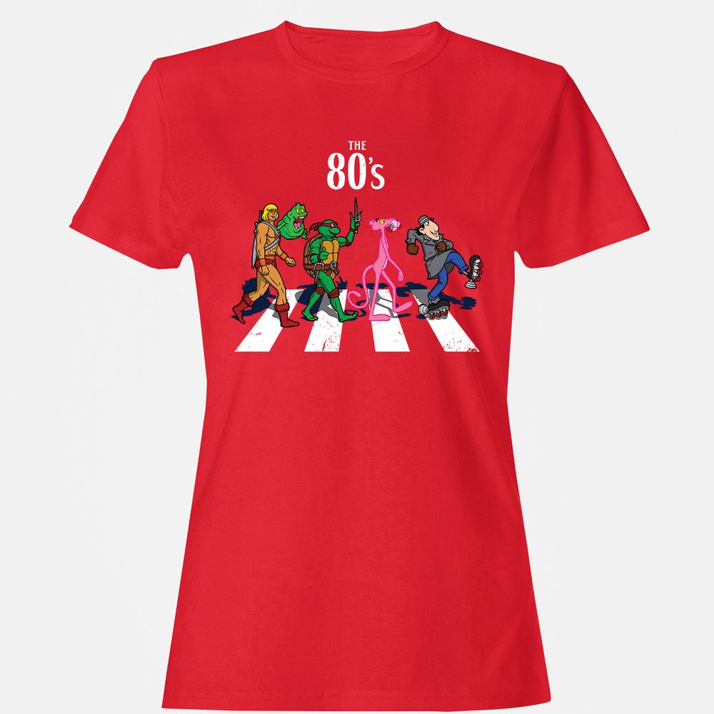 Women's T-Shirt - DQP73MFU - Red - 13