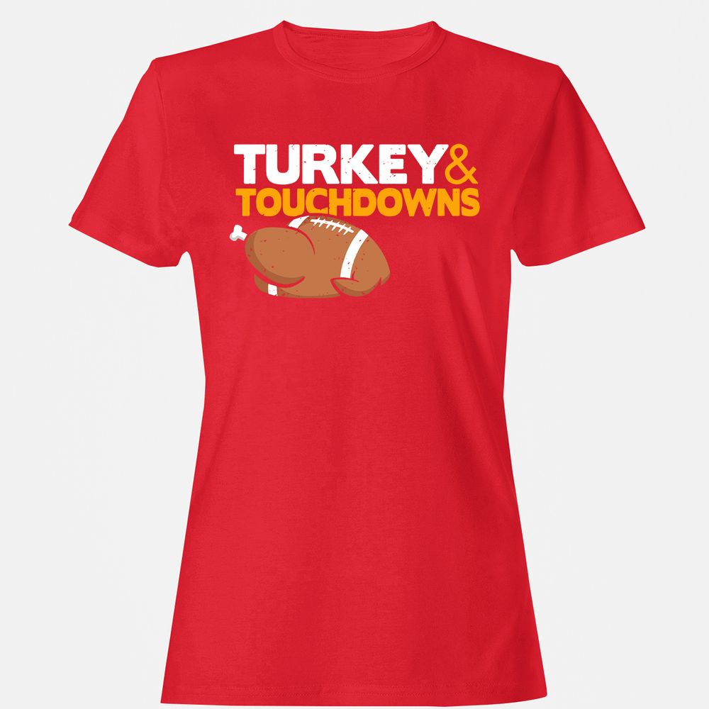 Women's T-Shirt - 667LBQH6 - Red - 13