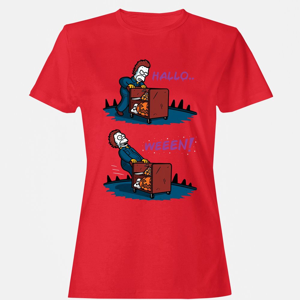 Women's T-Shirt - 4KPM226A - Red - 13