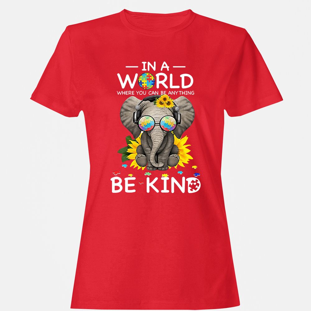 Women's T-Shirt - CQ3W4BTW - Red - 13