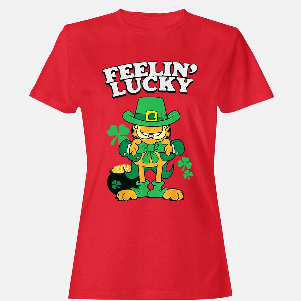 Women's T-Shirt - 8NVWYJVE - Red - 13