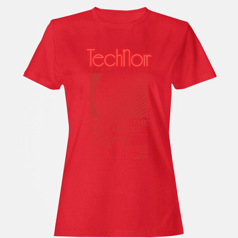 Women's T-Shirt - M1QJVQ8C - Red - 13