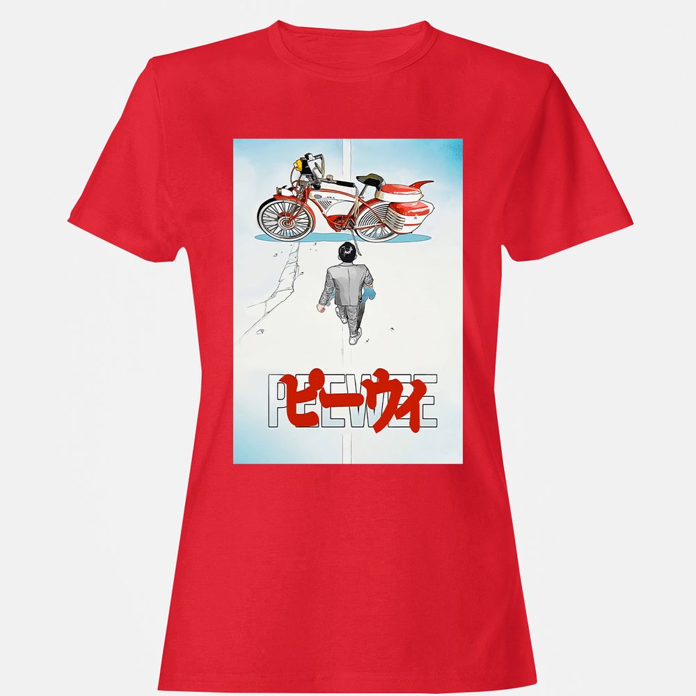 Women's T-Shirt - 582DL6DW - Red - 13