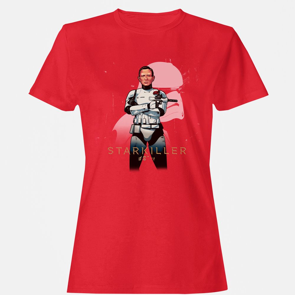 Women's T-Shirt - SWWJCA5J - Red - 13