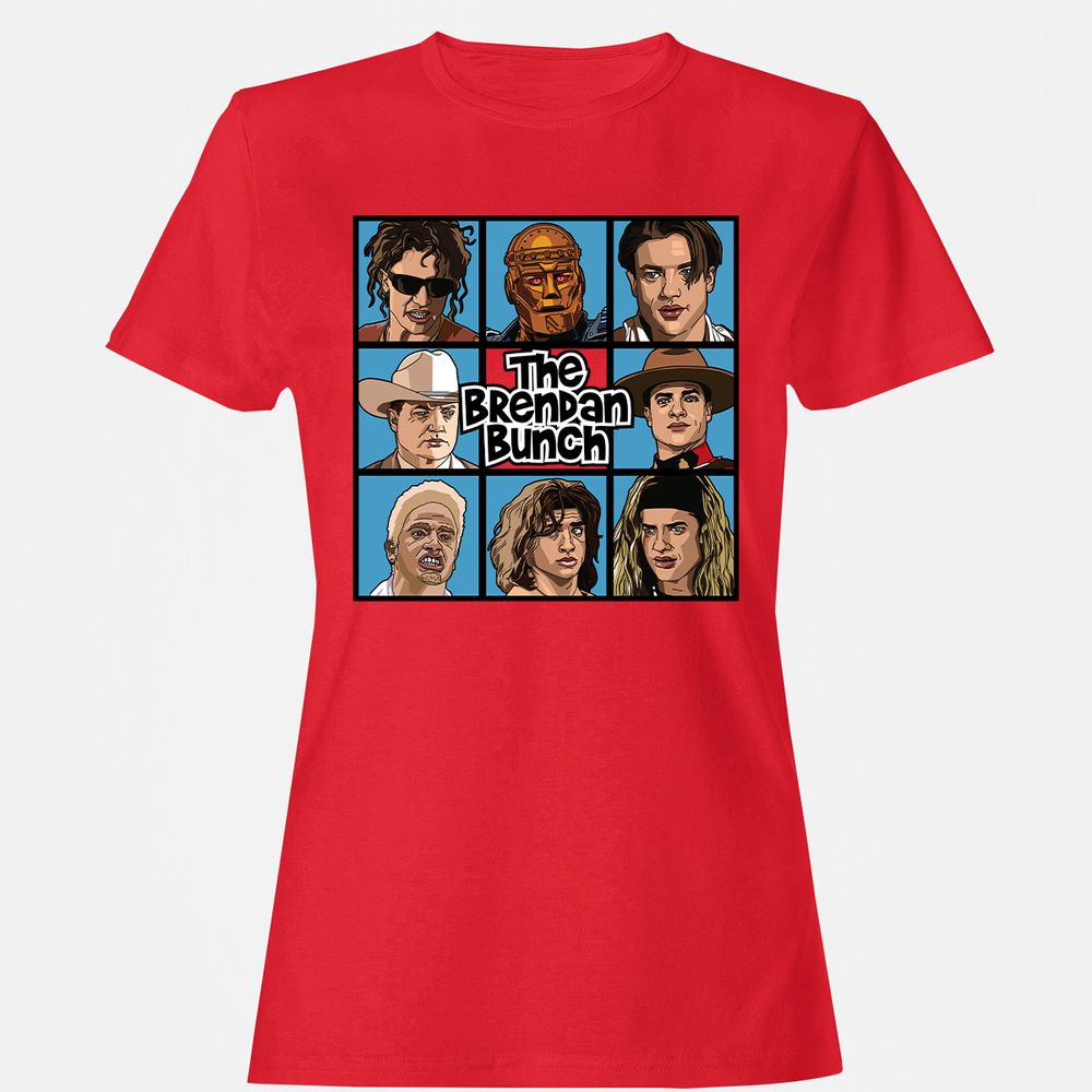 Women's T-Shirt - FSKQDG68 - Red - 13
