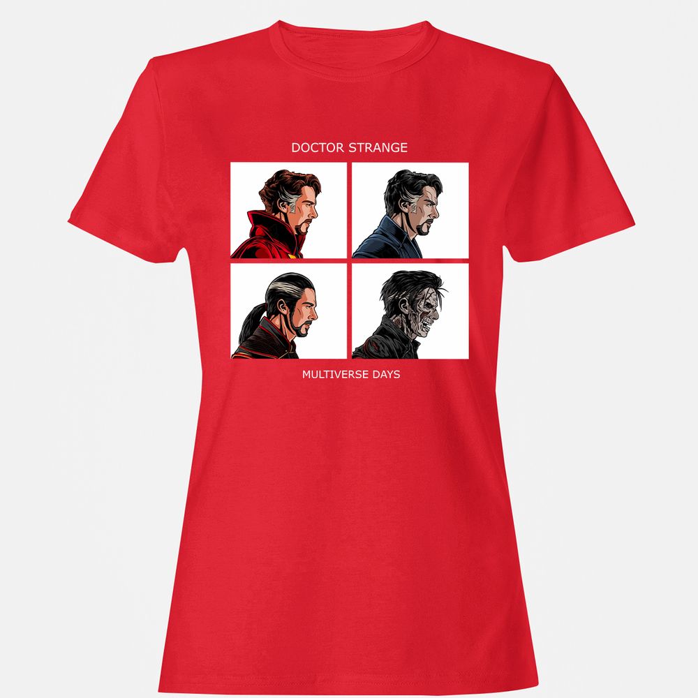 Women's T-Shirt - TBMU3NUD - Red - 13