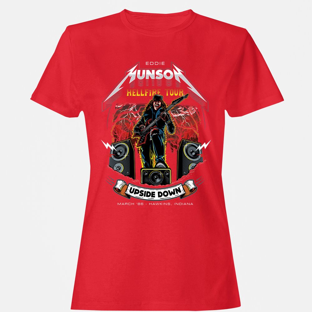 Women's T-Shirt - 8F49U4CM - Red - 13