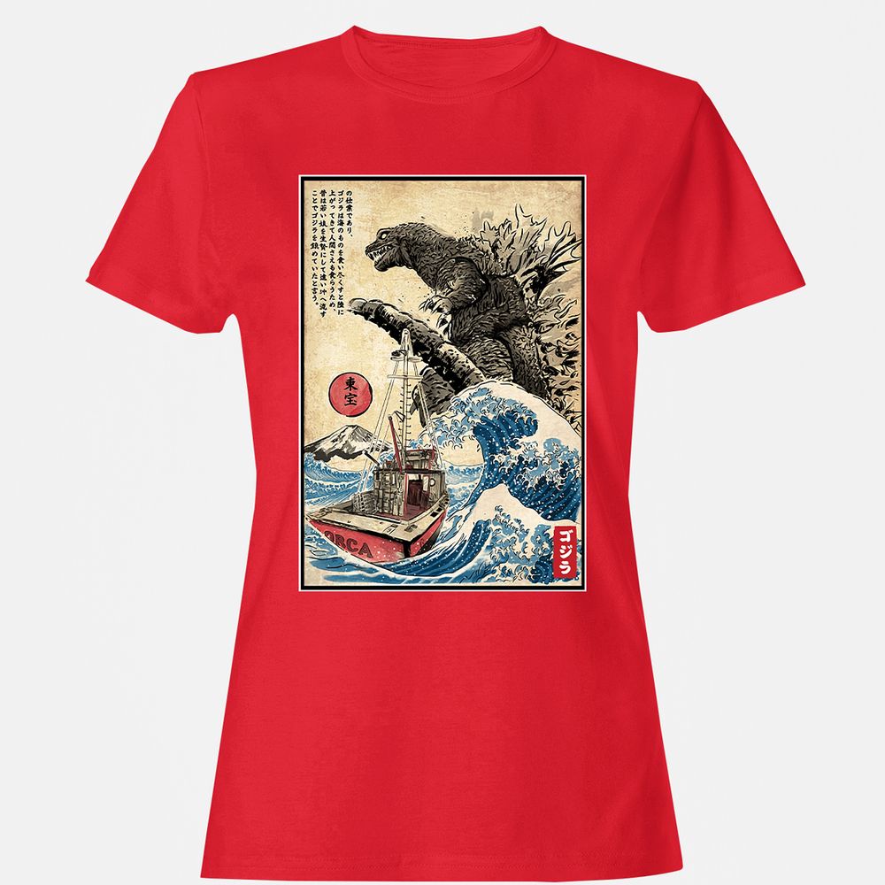 Women's T-Shirt - MZWRDXGC - Red - 13