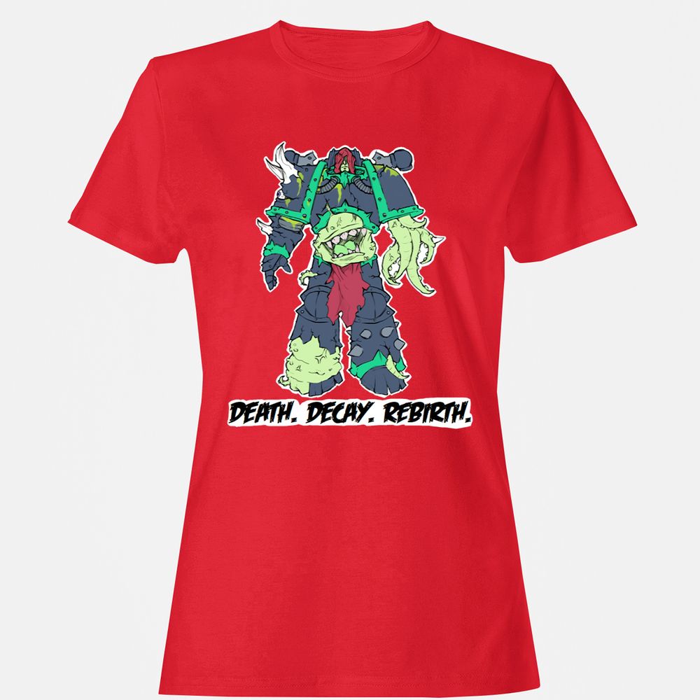 Women's T-Shirt - UBBS6QEF - Red - 13